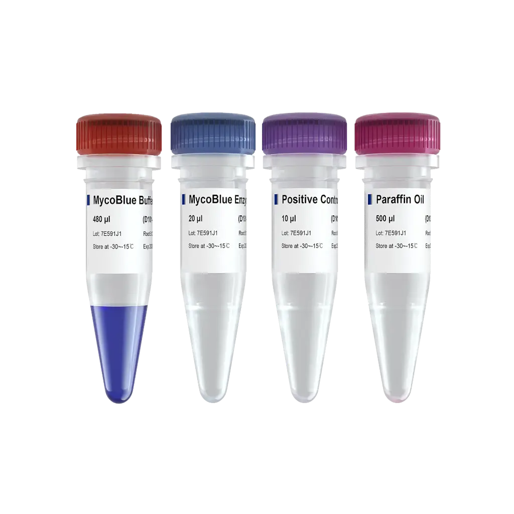 Detektor Mycoplasma MycoBlue - 50 Reakcje